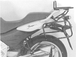 Afbeeldingen van Kofferrek zilver Hepco&Becker BMW F650CS '03-