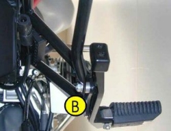 Afbeeldingen van Kofferrek zwart Hepco&Becker BMW R1150GS ADVENTURE '02-