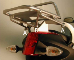 Afbeeldingen van Topdrager zilver Hepco & Becker BMW R1200ST 2005-