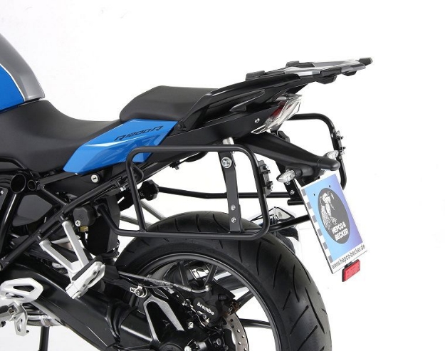 Afbeeldingen van Kofferrek zwart Lock-it Hepco&Becker BMW R1250R '19-