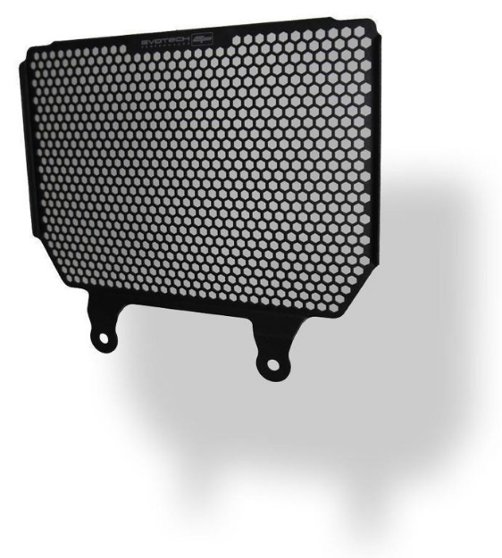 Afbeeldingen van Oliekoelercover zwart Evotech Performance Yamaha R1M '15-19