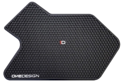 Afbeeldingen van Tank protector/grip stickers zwart Puig BMW R1200GS Adventure ’14-‘18