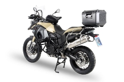 Afbeeldingen van Topdrager zwart Alurack Hepco&Becker BMW F800GS Adventure '13-'18