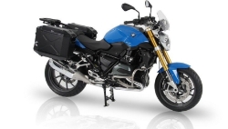 Afbeeldingen van Kofferrek zwart Lock-it Hepco&Becker BMW R1200R '15-18