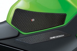 Afbeeldingen van Tank protector/grip stickers zwart Puig Kawasaki Ninja 400 ’18-