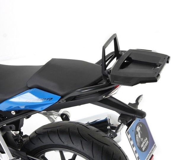 Afbeeldingen van Topdrager zwart Alurack Hepco&Becker BMW R1200R '15- (montage op origineel rek)