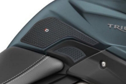 Afbeeldingen van Tank protector/grip stickers zwart Puig Triumph Tiger 1200 modellen