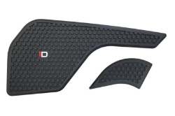 Afbeeldingen van Tank protector/grip stickers zwart Puig Triumph Tiger 1200 modellen