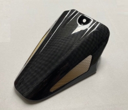 Afbeeldingen van Achterspatbord sport-line carbon met goud gaas Suzuki GSX-R1000 2005-2006 (sale)