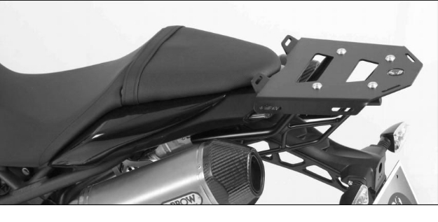 Afbeeldingen van Topdrager zwart Hepco & Becker Triumph SPEED TRIPLE 1050 '11-