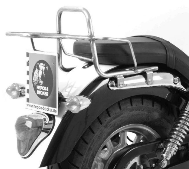 Afbeeldingen van Topdrager chroom Hepco&Becker Triumph Speedmaster -'10