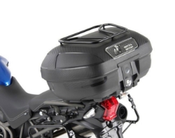 Afbeeldingen van Topdrager zwart Alurack Hepco&Becker Triumph TIGER 800XR / XRx '15-