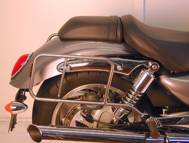 Afbeeldingen van Kofferrek chroom Hepco&Becker Triumph ROCKET III Classic '06-/ ROCKET III Roadster '11-