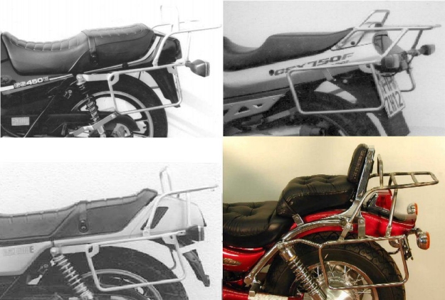 Afbeeldingen van Kofferrek zwart Hepco&Becker Triumph TIGER 955I '01-