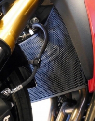 Afbeeldingen van Radiatorcover zwart Evotech Performance Suzuki GSX-S1000 '15-21