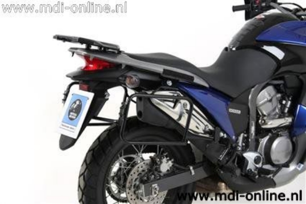 Afbeeldingen van kofferrek zwart Lock-it Hepco & Becker Honda XL700V '08-12