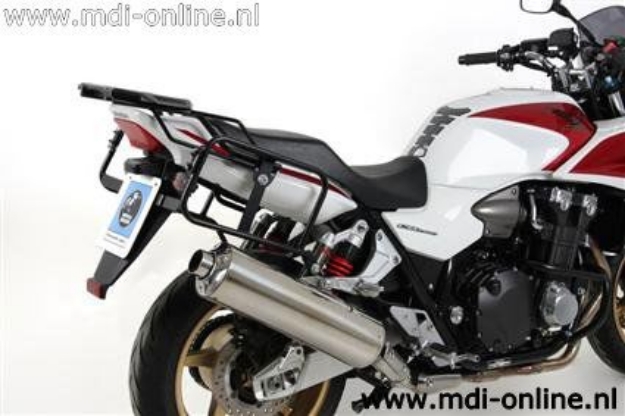 Afbeeldingen van kofferrek zwart Lock-it Hepco & Becker Honda CB1300 '10-