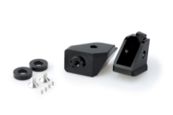 Afbeeldingen van VARIO voetsteunadapters voorzijde van Puig BMW F650GS / F700GS / F800GS/Adventure