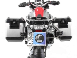 Afbeeldingen van Kofferrek RVS Hepco&Becker voor 'Cutout' Xplorer zijkoffers BMW R1200GS LC '13-18