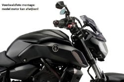 Afbeeldingen van Windscherm Puig model Flanker universeel - zwart