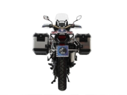 Afbeeldingen van Kofferrek RVS Hepco&Becker voor 'Cutout' Xplorer zijkoffers Honda CRF1000L Africa Twin '16-17