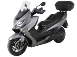 Afbeeldingen van Topdrager zwart Hepco&Becker Suzuki Burgman 400 '17-