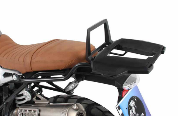 Afbeeldingen van Topdrager zwart Alurack Hepco&Becker BMW R NineT Scrambler '16-