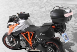 Afbeeldingen van Topdrager zwart Alurack Hepco&Becker KTM 1290 Super Duke GT '16-