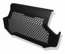 Afbeeldingen van Oliekoelercover zwart Evotech Performance Ducati Hypermotard 939 SP '16-18