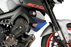 Afbeeldingen van Side Spoiler Downforce van Puig voor de Yamaha MT-09 / SP '17-20 -blauw