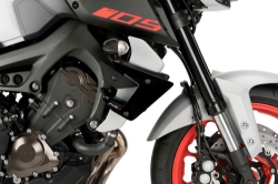 Afbeeldingen van Side Spoiler Downforce van Puig voor de Yamaha MT-09 / SP '17-20 -zwart
