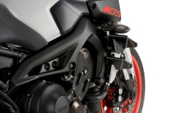 Afbeeldingen van Side Spoiler Downforce van Puig voor de Yamaha MT-09 / SP '17-20 -zwart