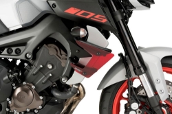 Afbeeldingen van Side Spoiler Downforce van Puig voor de Yamaha MT-09 / SP '17-20 -rood