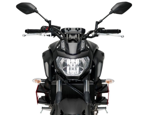 Afbeeldingen van Side Spoiler Downforce Naked van Puig voor de Yamaha MT-07 '18-20