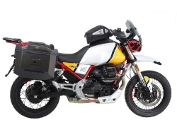 Afbeeldingen van kofferrek zwart Hepco&Becker Moto Guzzi V85TT ’19-