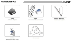 Afbeeldingen van Voorvorkprotector Puig diverse Triumph Tiger modellen