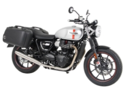Afbeeldingen van Kofferrek chroom Hepco&Becker Triumph Street Twin / Speed Twin
