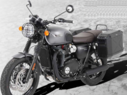 Afbeeldingen van Kofferrek zwart Hepco&Becker Triumph Bonneville T120 '16-
