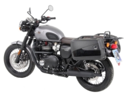 Afbeeldingen van Kofferrek chroom Hepco&Becker Triumph Bonneville T100/ Black '17-
