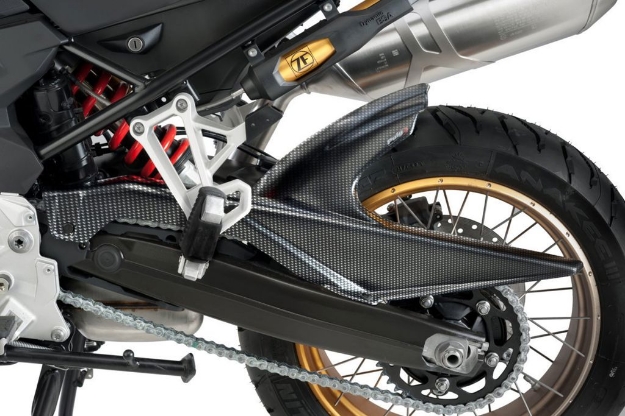 Afbeeldingen van Achterspatbord Puig carbon look BMW BMW F750GS/800GS/850GS/F900GS