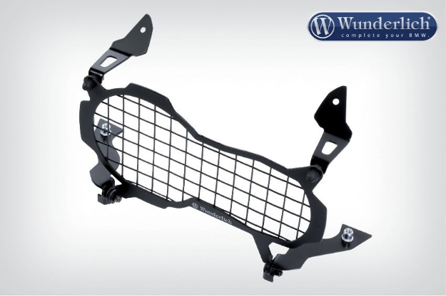 Afbeeldingen van Foldable head light grill BMW R1200GS LC/ Adventure - black Wunderlich