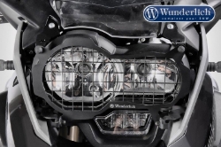 Afbeeldingen van Foldable head light grill BMW R1200GS LC/ Adventure - black Wunderlich