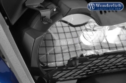 Afbeeldingen van Foldable headlight protector clear protect BMW R1200GS LC '17-- black Wunderlich