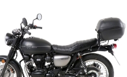 Afbeeldingen van Topdrager zwart Hepco & Becker Kawasaki W800 Street/Cafe '19-