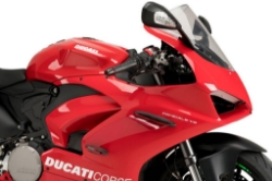 Afbeeldingen van Side Spoiler Downforce van Puig voor de Ducati Panigale V2 / V4 1100 / V4S '20- - rood