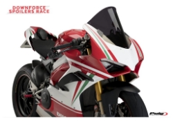 Afbeeldingen van Side Spoiler Downforce van Puig voor de Ducati Panigale V2 / V4 1100 / V4S '20- - rood