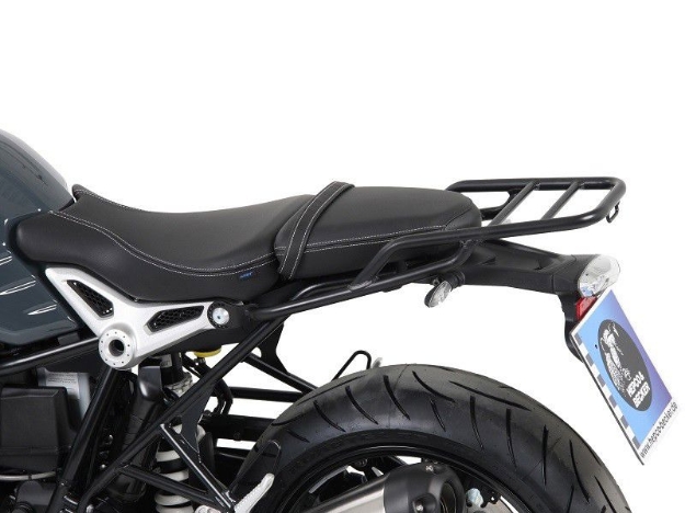 Afbeeldingen van Topdrager zwart ''Tube Rack'' Hepco&Becker BMW R NineT Pure '17-