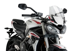 Afbeeldingen van Vervangingsruit naked bike Sport Puig Triumph Street Triple S '20- / 765RS '21- transparant