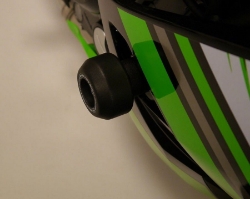 Afbeeldingen van Crash bobbins Evotech Performance Kawasaki Ninja 650 '17-