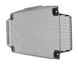 Afbeeldingen van Radiatorcover zwart Evotech Performance Kawasaki Z650 '17-